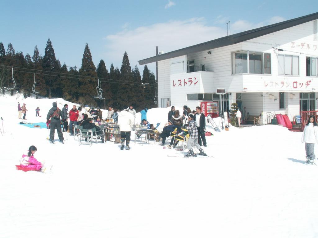 ホテル Edelweiss Akakura 妙高市 エクステリア 写真